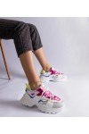 Balti-rózowe Sneakers Stiliaus Sportinio stiliaus Sulamita Balti-rózowe Sneakers Stiliaus Sportinio stiliaus Sulamita