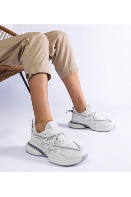 Balti Moteriški Sneakers Stiliaus Ant Masyvaus Pado Colunga