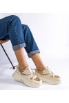 Smėlio Spalvos Sneakers Stiliaus Moteriški Su Blizgučiais Agar Smėlio Spalvos Sneakers Stiliaus Moteriški Su Blizgučiais Agar