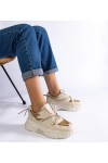 Smėlio Spalvos Sneakers Stiliaus Moteriški Su Blizgučiais Agar Smėlio Spalvos Sneakers Stiliaus Moteriški Su Blizgučiais Agar