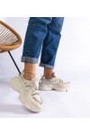 Smėlio Spalvos Sneakers Stiliaus Sportinio stiliaus Moteriški Ivett
