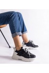 Juodi Sneakers Stiliaus Sportinio stiliaus Moteriški Alva