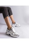 Balti-Sidabro spalvos Sneakers Stiliaus Sportinio stiliaus Ena