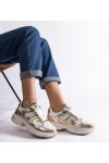 Balti-Auksiniai Sneakers Stiliaus Sportinio stiliaus Ena Balti-Auksiniai Sneakers Stiliaus Sportinio stiliaus Ena