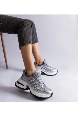Sidabriniai Moteriški Sneakers Stiliaus Sportinio stiliaus Garza
