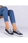 Juodi Sneakers Stiliaus Moteriški papuošti Blizgučiais Kasabella