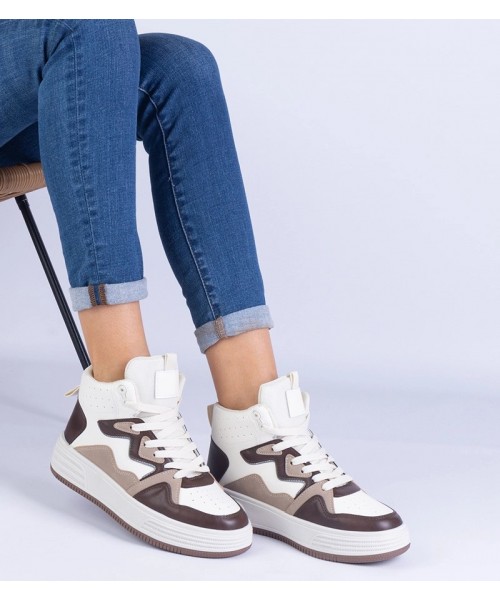 Rudos Spalvos Sneakers Stiliaus Sportinio stiliaus Moteriški Shadolina