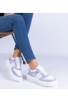 Violetinės Spalvos Sneakers Stiliaus Ažūriniai Ant Masyvaus Pado Lusinda Violetinės Spalvos Sneakers Stiliaus Ažūriniai Ant Masyvaus Pado Lusinda