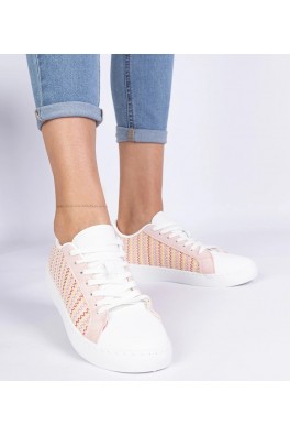 Rožinės Spalvos Moteriški Sneakers Stiliaus materialowe Bellisio