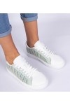 Žalios Spalvos Moteriški Sneakers Stiliaus materialowe Bellisio