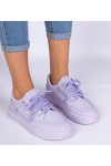 Violetinės Spalvos Moteriški Sportinio stiliaus Sneakers Stiliaus Su ekoskóry Asphodel Violetinės Spalvos Moteriški Sportinio stiliaus Sneakers Stiliaus Su ekoskóry Asphodel