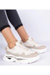 Smėlio Spalvos Sneakers Stiliaus Moteriški papuošti Blizgučiais Prutto