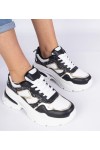 Juodi Sneakers Stiliaus Moteriški papuošti Blizgučiais Sandoria