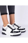Juodi Sneakers Stiliaus Moteriški Ant Grubaus Pado Dolla Juodi Sneakers Stiliaus Moteriški Ant Grubaus Pado Dolla