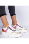 Įvairiaspalviai Sneakers Stiliaus Moteriški Ant Grubaus Pado Dolla Įvairiaspalviai Sneakers Stiliaus Moteriški Ant Grubaus Pado Dolla