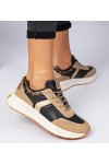 Juodi Sneakers Stiliaus Moteriški Su Blizgučiais Markuta