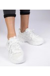 Balti Sneakers Stiliaus Stilingi Ant Masyvaus Pado Lukaro