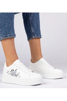 Balti Sneakers Stiliaus Sportinio stiliaus Sportinio stiliaus Moteriški Su Raišteliais Zelinda