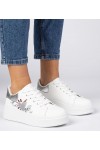 Balti-Sidabro spalvos Sneakers Stiliaus Sportinio stiliaus Sportinio stiliaus Moteriški Zelinda Balti-Sidabro spalvos Sneakers Stiliaus Sportinio stiliaus Sportinio stiliaus Moteriški Zelinda