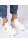 Balti-Auksiniai Sneakers Stiliaus Sportinio stiliaus Sportinio stiliaus Moteriški Zelinda