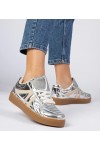 Sidabriniai Sneakers Stiliaus Sportinio stiliaus Moteriški lakierowane Keyla Sidabriniai Sneakers Stiliaus Sportinio stiliaus Moteriški lakierowane Keyla
