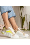 Balti Sneakers Stiliaus Moteriški Su dodatkiem brokatu i panterki Wellos