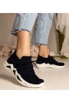 Mėlynos Spalvos Sneakers Stiliaus Moteriški Su skarpetkową Auliuku Miyana