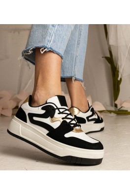Juodi Sneakers Stiliaus Sportinio stiliaus Moteriški Sportinio stiliaus Seisha