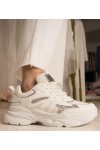 Balti Sneakers Stiliaus Moteriški Sportinio stiliaus Su Blizgučiais Maleda