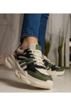 Žalios Spalvos Sneakers Stiliaus Moteriški Sportinio stiliaus Su Blizgučiais Maleda Žalios Spalvos Sneakers Stiliaus Moteriški Sportinio stiliaus Su Blizgučiais Maleda