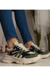 Žalios Spalvos Sneakers Stiliaus Moteriški Sportinio stiliaus Su Blizgučiais Maleda Žalios Spalvos Sneakers Stiliaus Moteriški Sportinio stiliaus Su Blizgučiais Maleda