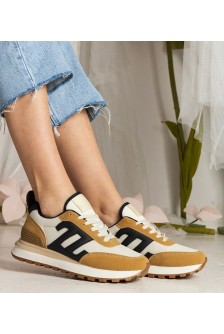 Rudos Spalvos Sneakers Stiliaus Moteriški Sportinio stiliaus Marena