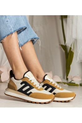 Rudos Spalvos Sneakers Stiliaus Moteriški Sportinio stiliaus Marena