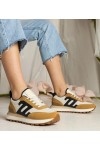 Rudos Spalvos Sneakers Stiliaus Moteriški Sportinio stiliaus Marena