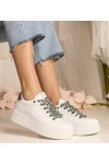 Balti Sneakers Stiliaus Moteriški Su masywnym sznurowaniem Kessa