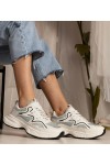 Balti-Žali Sneakers Stiliaus Moteriški Sportinio stiliaus Maurita Balti-Žali Sneakers Stiliaus Moteriški Sportinio stiliaus Maurita