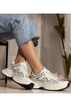 Balti-Žali Sneakers Stiliaus Moteriški Sportinio stiliaus Maurita Balti-Žali Sneakers Stiliaus Moteriški Sportinio stiliaus Maurita