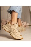 Smėlio Spalvos Sneakers Stiliaus Moteriški Sportinio stiliaus Maurita