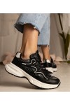Juodi Sneakers Stiliaus Moteriški Sportinio stiliaus Maurita