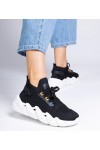 Juodi Sportinio stiliaus Sneakers Stiliaus Ant Masyvaus Pado Sally Juodi Sportinio stiliaus Sneakers Stiliaus Ant Masyvaus Pado Sally