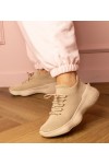 Smėlio Spalvos Sportinio stiliaus Sneakers Stiliaus Su skarpetkową Auliuku Zurry