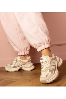 Smėlio Spalvos Sneakers Stiliaus Sportinio stiliaus Ant Masyvaus Pado Aries