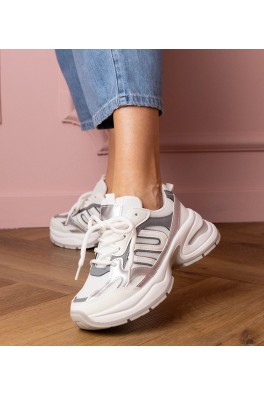 Balti Sneakers Stiliaus Sportinio stiliaus Ant Masyvaus Pado Aries