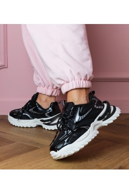 Juodi Sneakers Stiliaus Sportinio stiliaus Ant stylowej Pado Carina