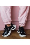 Juodi Sneakers Stiliaus Sportinio stiliaus Ant stylowej Pado Carina Juodi Sneakers Stiliaus Sportinio stiliaus Ant stylowej Pado Carina