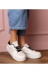 Smėlio Spalvos Sneakers Stiliaus Sportinio stiliaus Ant platfotmie Luneta