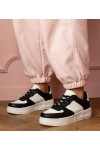 Juodi Sneakers Stiliaus Sportinio stiliaus Ant platfotmie Luneta Juodi Sneakers Stiliaus Sportinio stiliaus Ant platfotmie Luneta