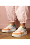 Oranžinės spalvos Sneakers Stiliaus Sportinio stiliaus Ant platfotmie Luneta Oranžinės spalvos Sneakers Stiliaus Sportinio stiliaus Ant platfotmie Luneta