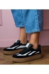 Juodi Sneakers Stiliaus Sportinio stiliaus Ant Grubaus Pado Kamela