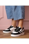 Juodi Sneakers Stiliaus Sportinio stiliaus papuošti Blizgučiais Blona
